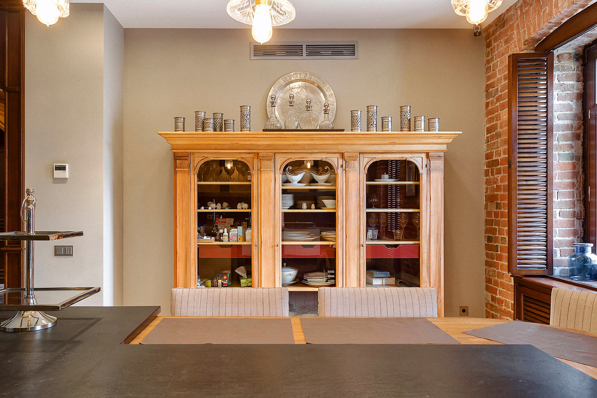 Двухуровневая квартира в Арбатских переулках