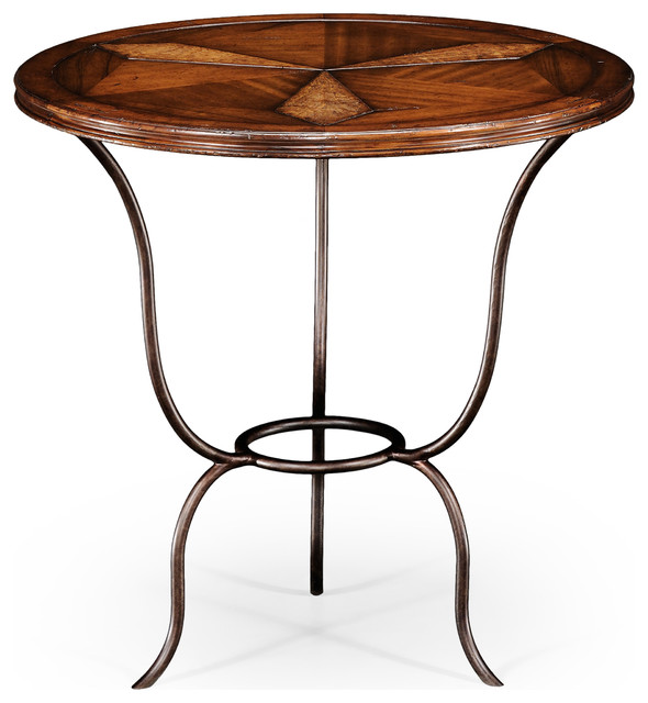 Walnut Bistro Table - Traditional - Indoor Pub And Bistro Tables - by ...