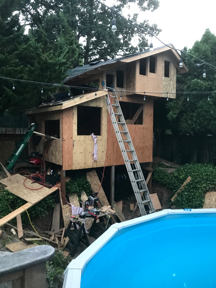 Pools, Patios and Treehouses