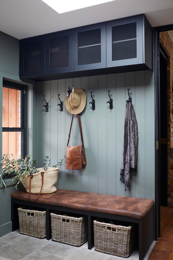 Farmhouse entryway photo in Other