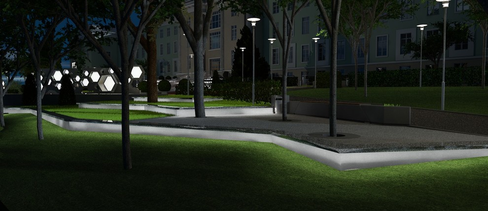 Эскизный проект благоустройства сквера у НТИ НИЯУ МИФИ Новоуральск.