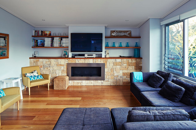 Interiors contemporary-vardagsrum