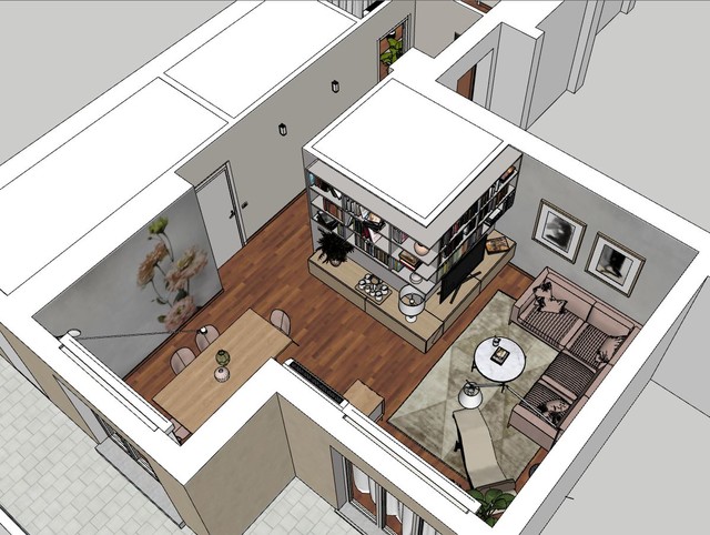 Casa nuova ed uno stile da creare - Progetto in corso contemporary