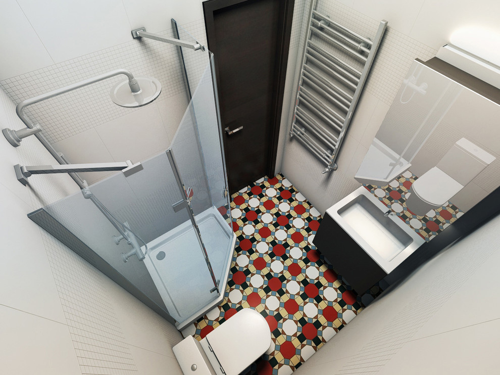 bathroom, lesnye polyany house