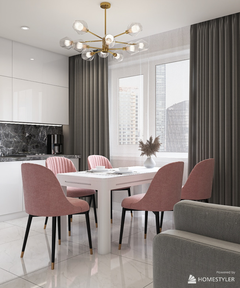 Проект трехкомнатной квартиры