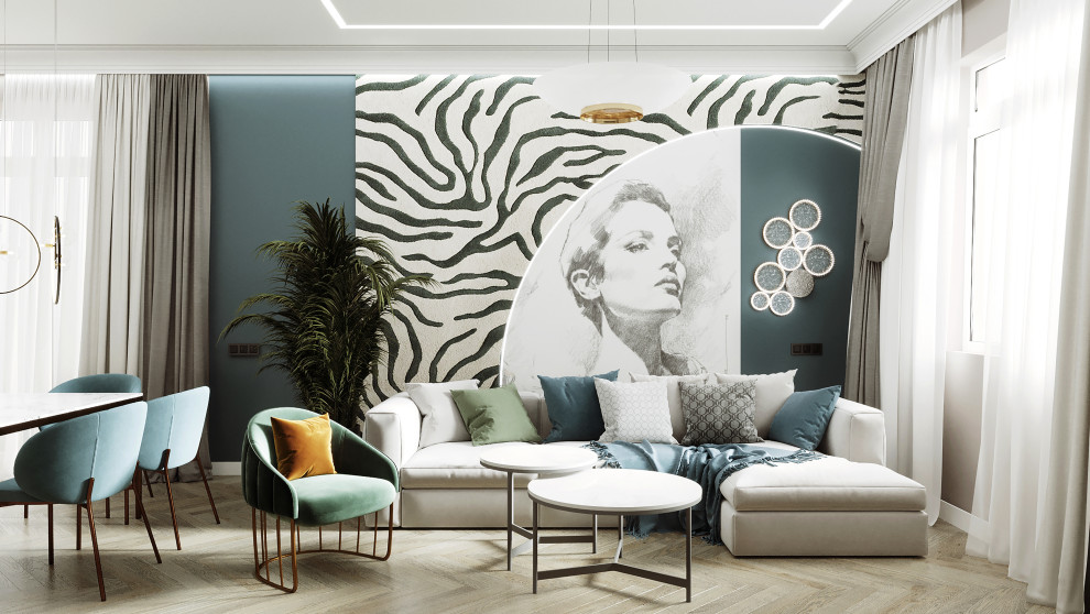 Кухня гостиная 45 кв.м.