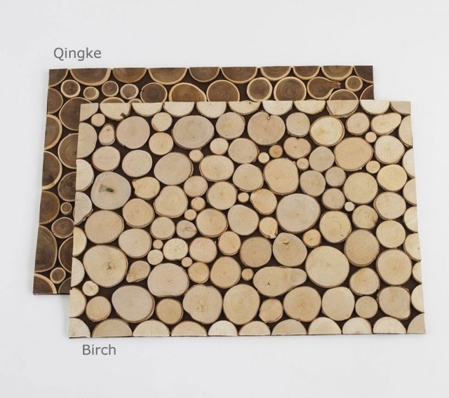 VivaTerra Tree Ring Placemats Eclectic Placemats by VivaTerra