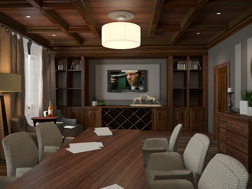 Дизайн-проект офисного пространства строительной компании " Мервинский"