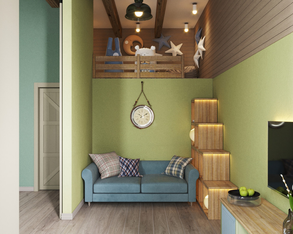 Интерьер квартиры в стиле кантри