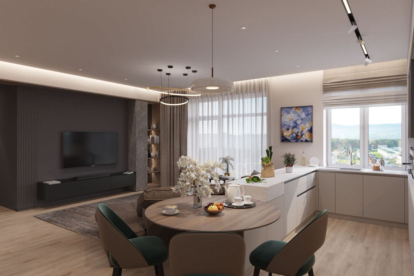 Современная квартира