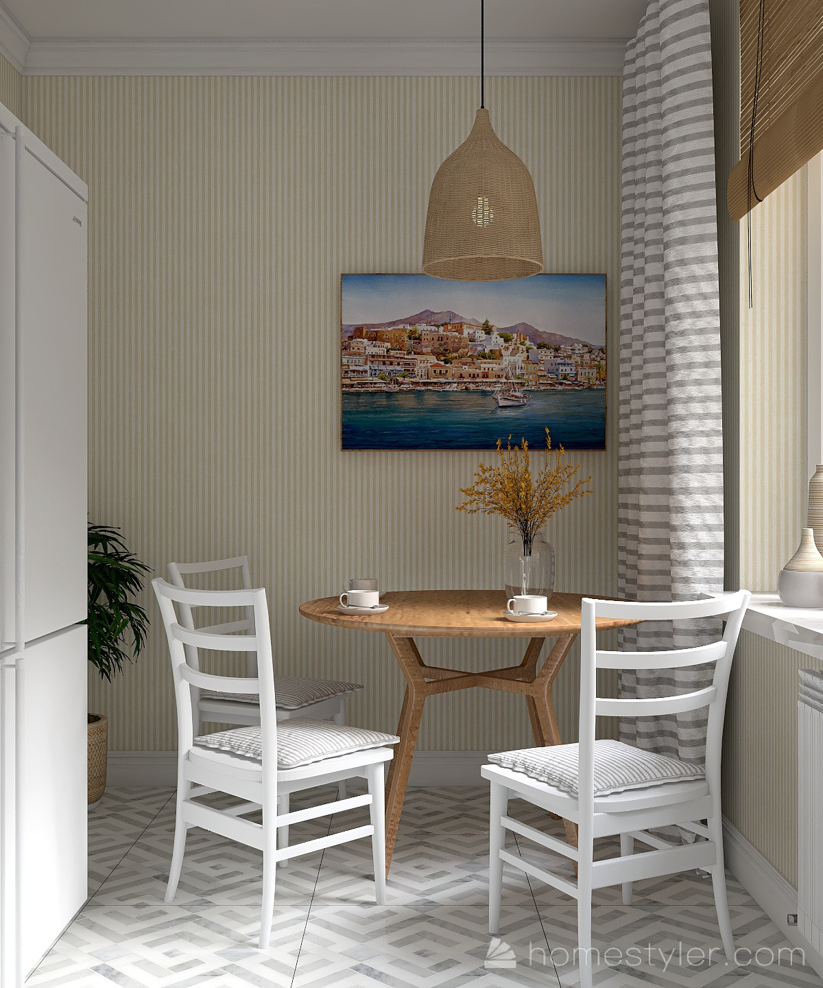 Кухня в средиземноморском стиле