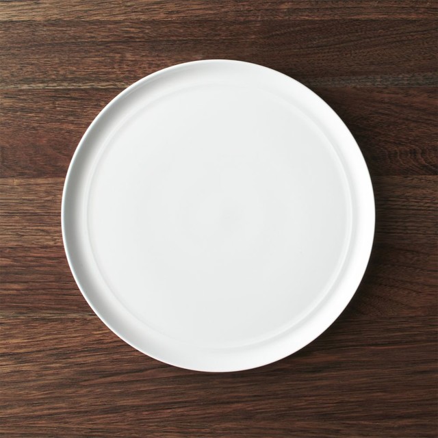 Hue White Dinner Plate