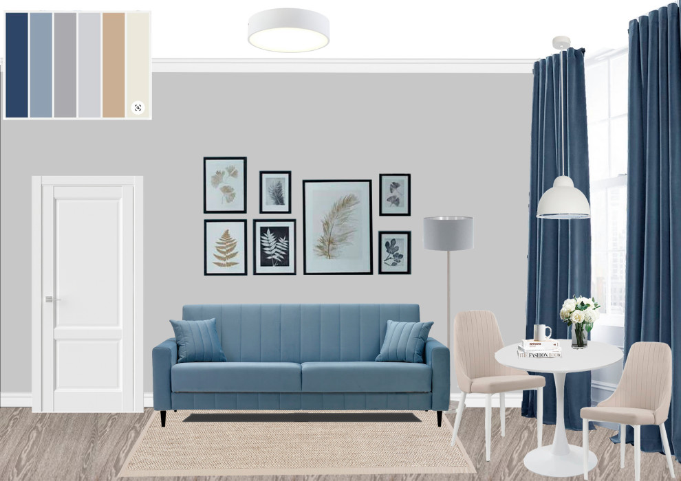 Коллаж гостиной