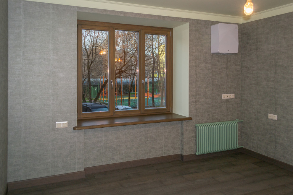 Окна из лиственницы в квартире