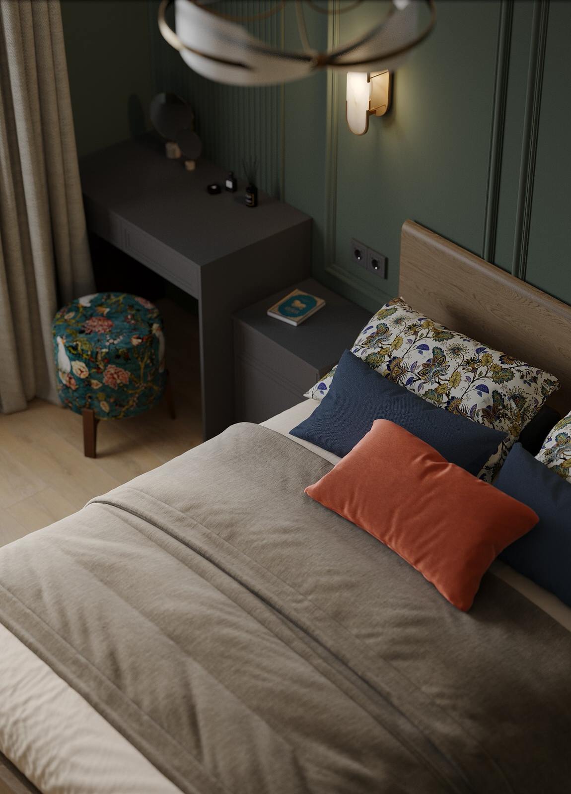 Проект трехкомнатной квартиры