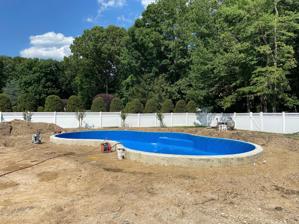 Manalapan, NJ: New Pool Patio Installation