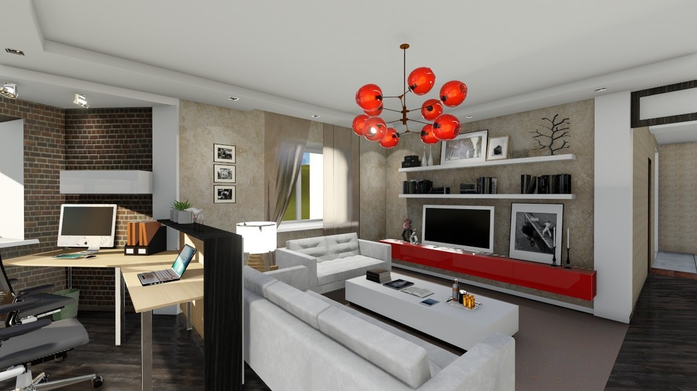 Гостиная в новостройке