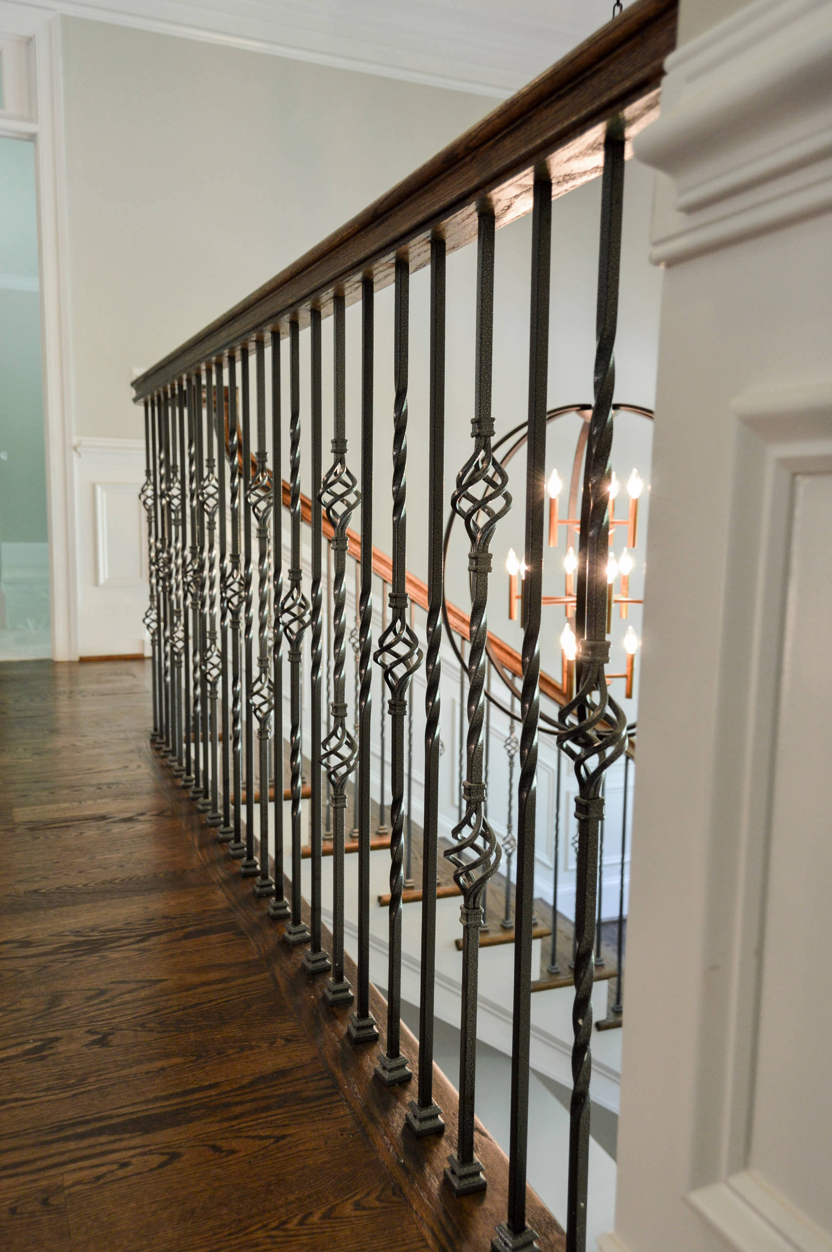 38_European Style Circular Balcony and Multi-level Staircase, Middleburg, VA 201