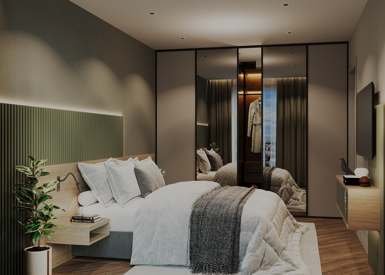 г. Иваново, Дизайн-проект евродвушки 57 м2