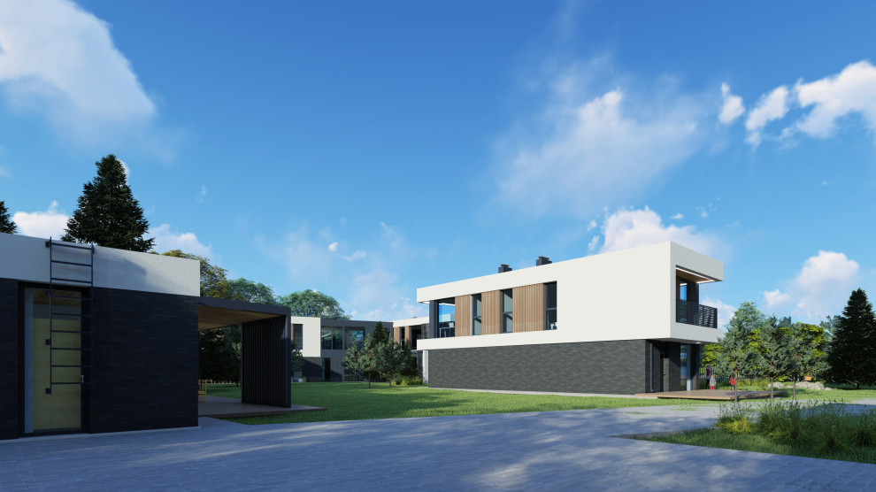 Complex of modern houses Ust-Kachka