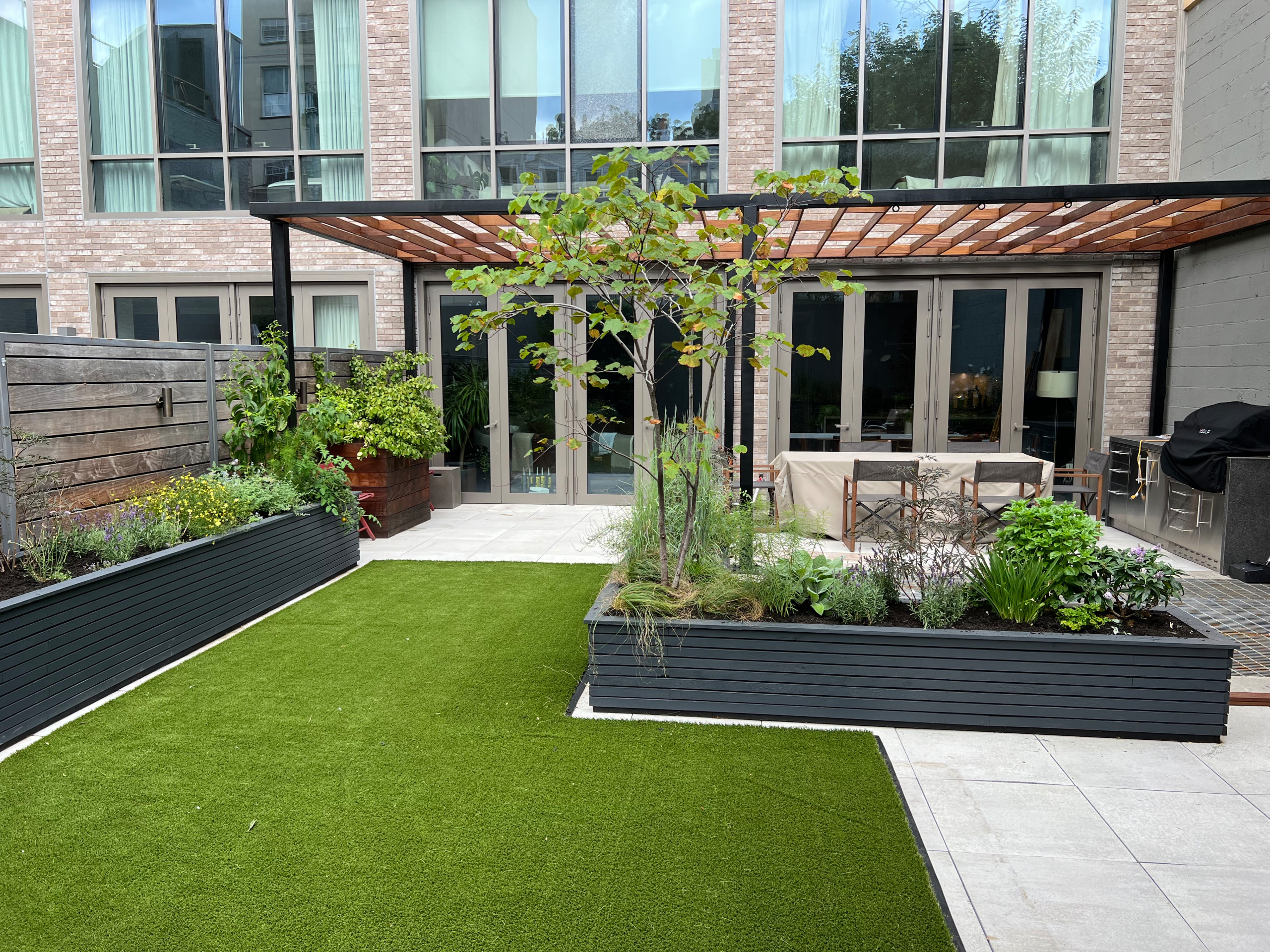 Garage Rooftop Container Garden