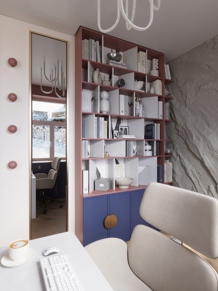 Кабинет для женщины-фрилансера и двоих детей