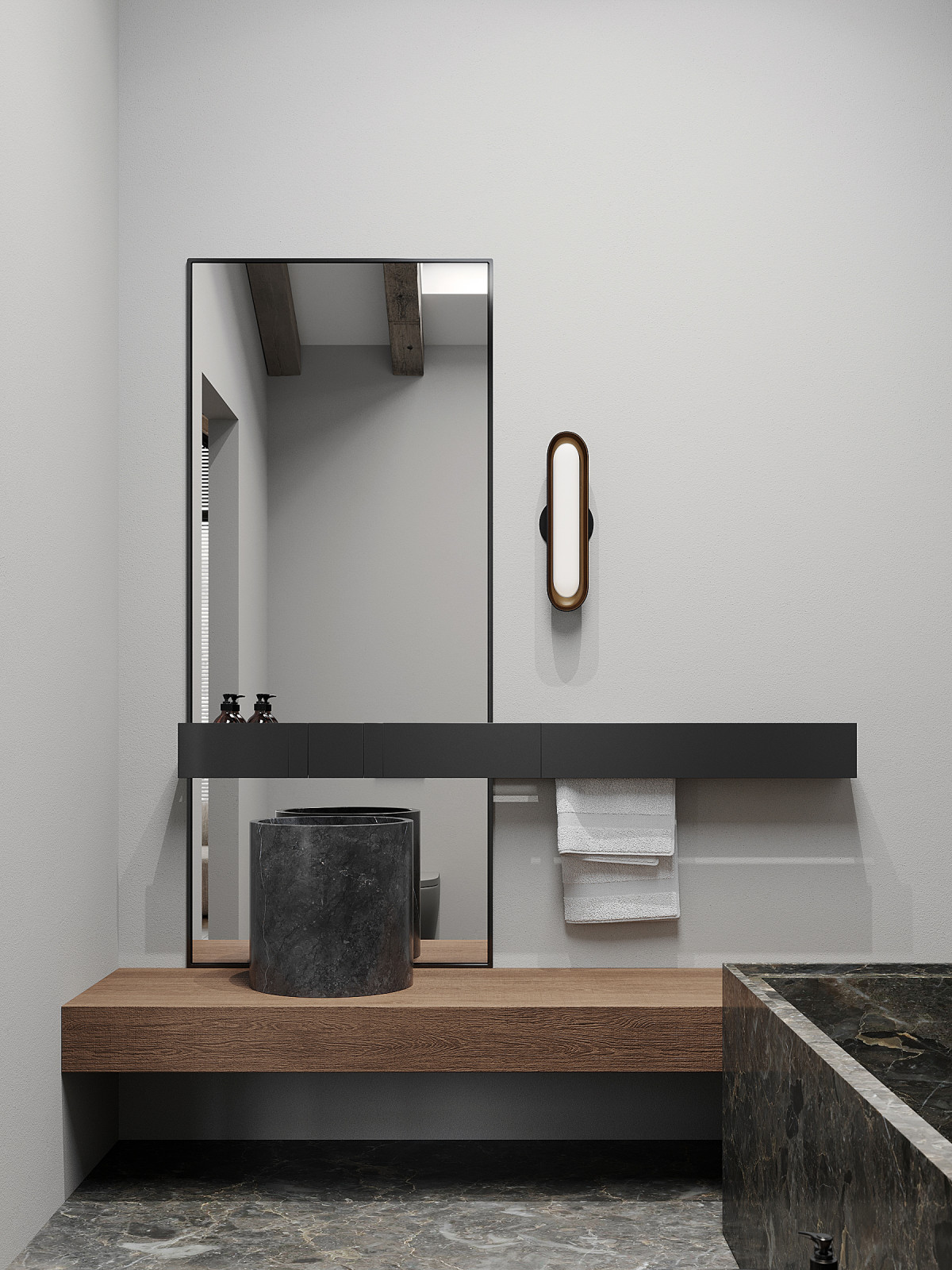 Современное шале в горах