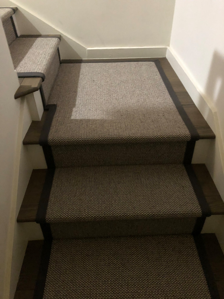 Stairs Transitional Staircase Los Angeles by S & J Biren Floor