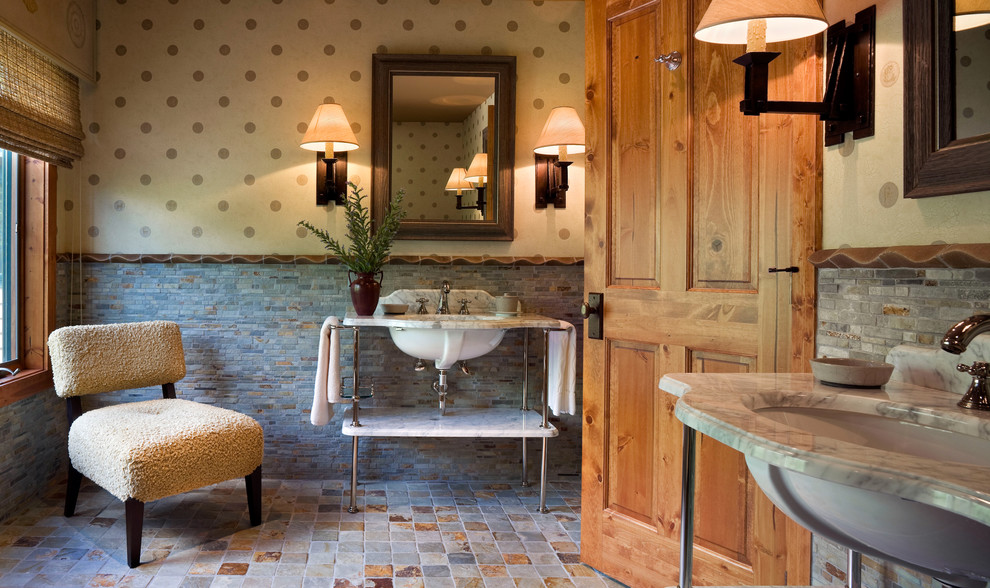 Mountain Retreat - Traditional - Bathroom - Philadelphia ...
