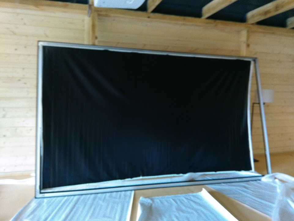 Кинозал в деревянный дом