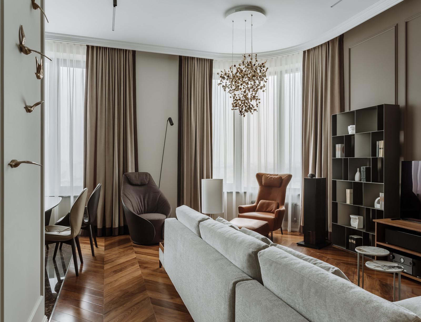 Интерьер квартиры в ЖК Символ