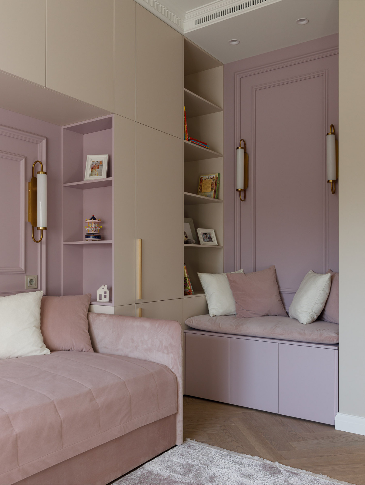 Интерьер квартиры 50 кв.м. в стиле современной классики