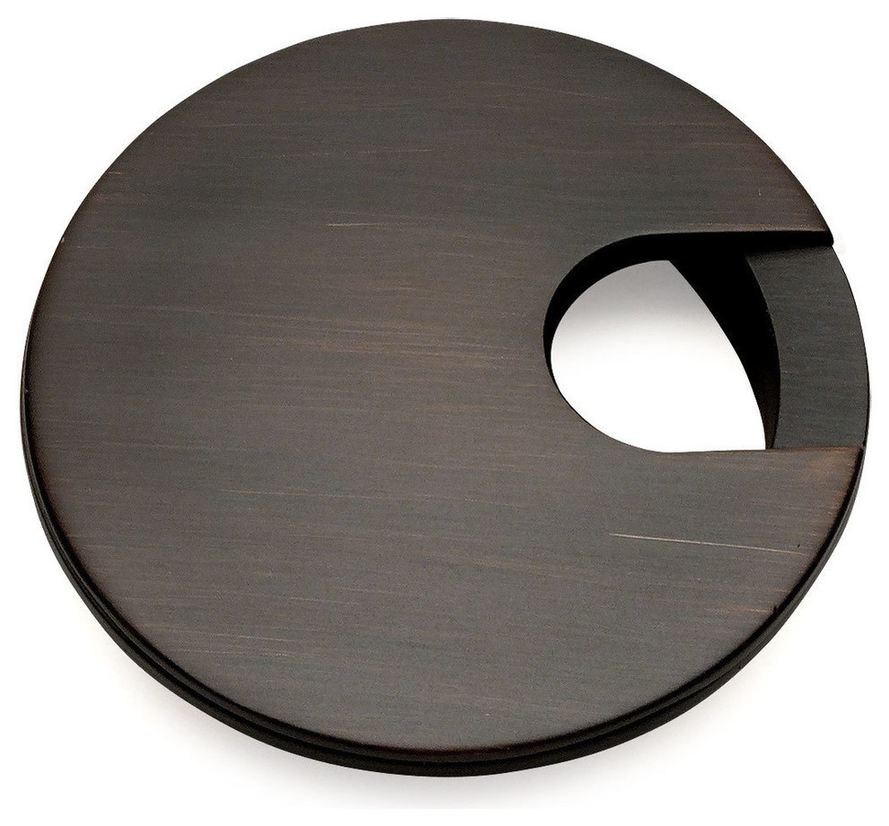 Cosmas 50203ORB Oil Rubbed Bronze Desk Grommet Transitional Desk