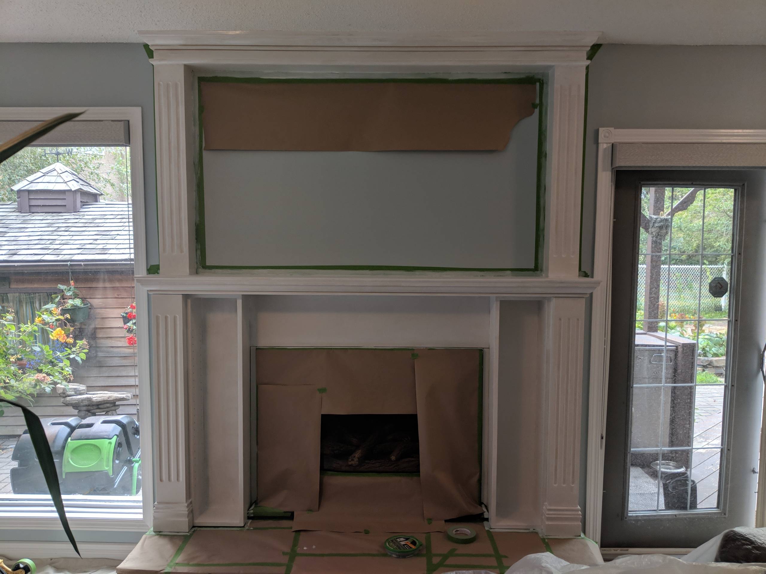 Mantels, Fireplaces & Living Spaces: Premier Interior Paint Jobs