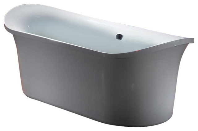 free standing air bubble tub