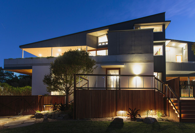 Tree House Merewether maritim-fasad