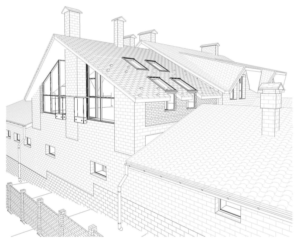 Индивидуальный жилой дом 350 м2
