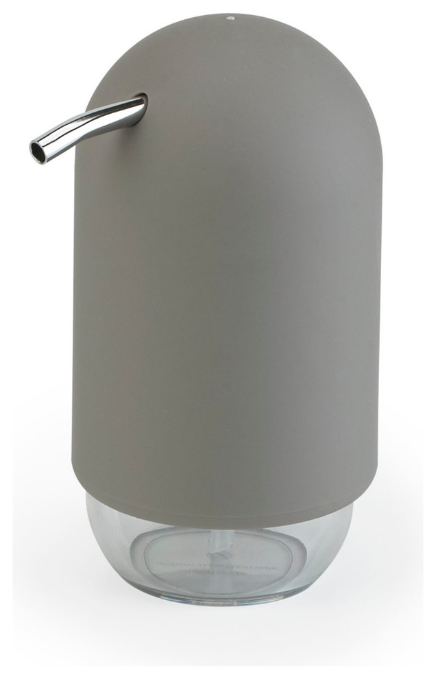 Umbra 023273 Touch 2 3/4"W ABS Plastic Soap Dispenser by Alan - Gray