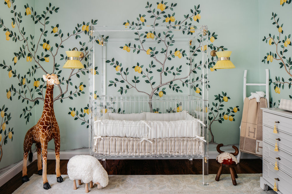 Sf Showcase 18 Lemondrop Lullaby Contemporary Nursery San Francisco By Dina Bandman Interiors