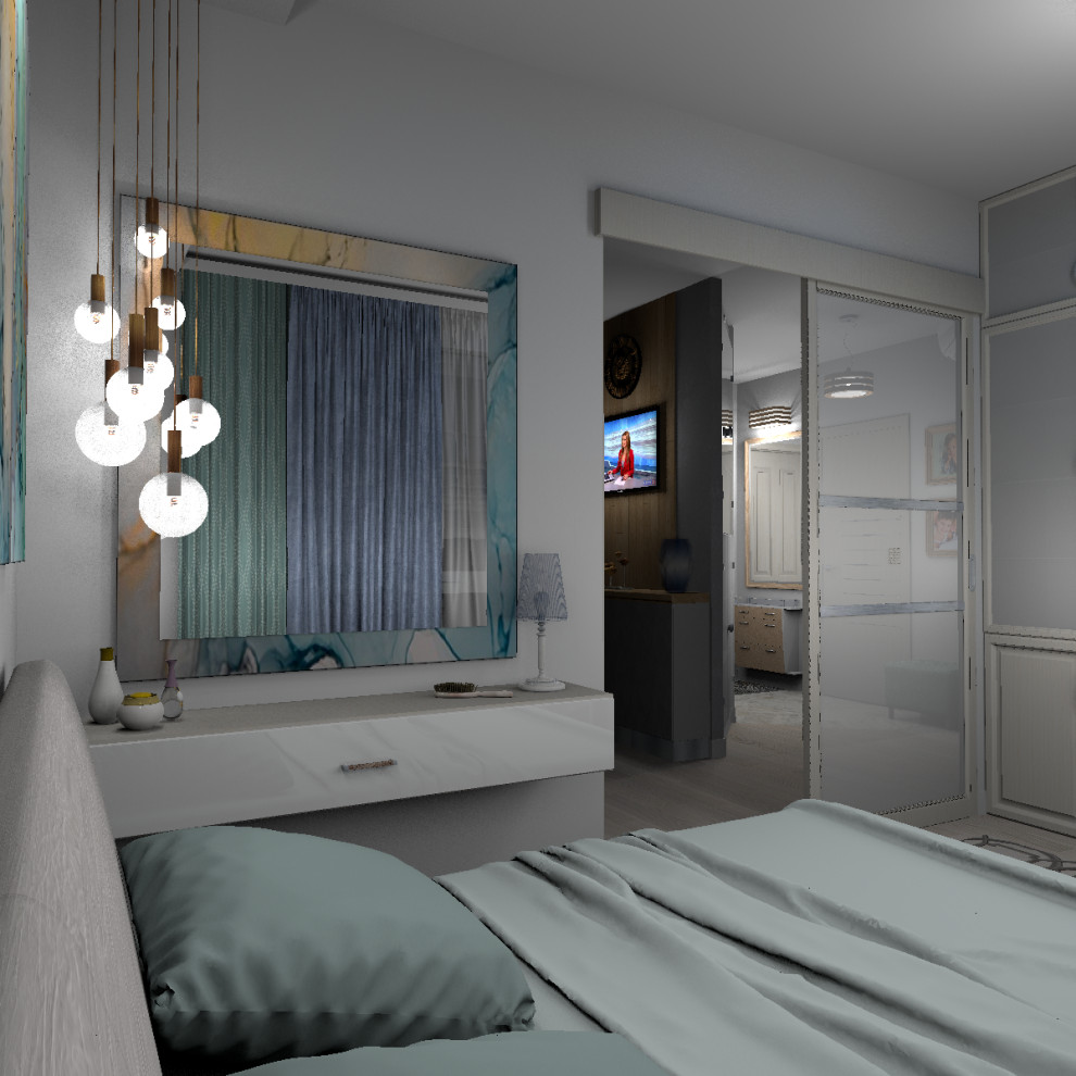 Перепланировка однокомнатной квартиры в Коммунарке для мамы с сыном