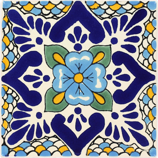 Handmade Tierra Y Fuego Ceramic Tile Polanco 2 Set Of 9 Handmade Tierra Y Fuego Ceramic Tile Polanco 2 Set Of 9