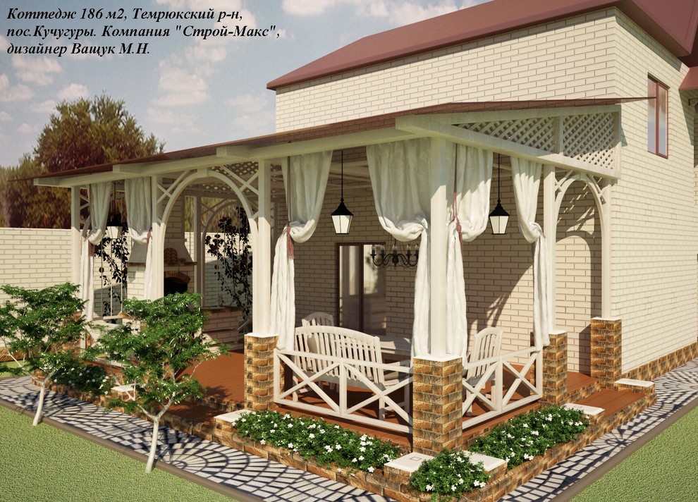 Разработка дизайн проекта дома в поселке Кучугуры