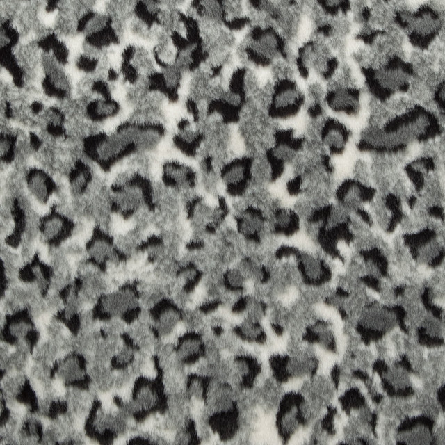 Faux Grey Snow Leopard Fabric Upholstery By E Z Inc Faux Grey Snow Leopard Fabric