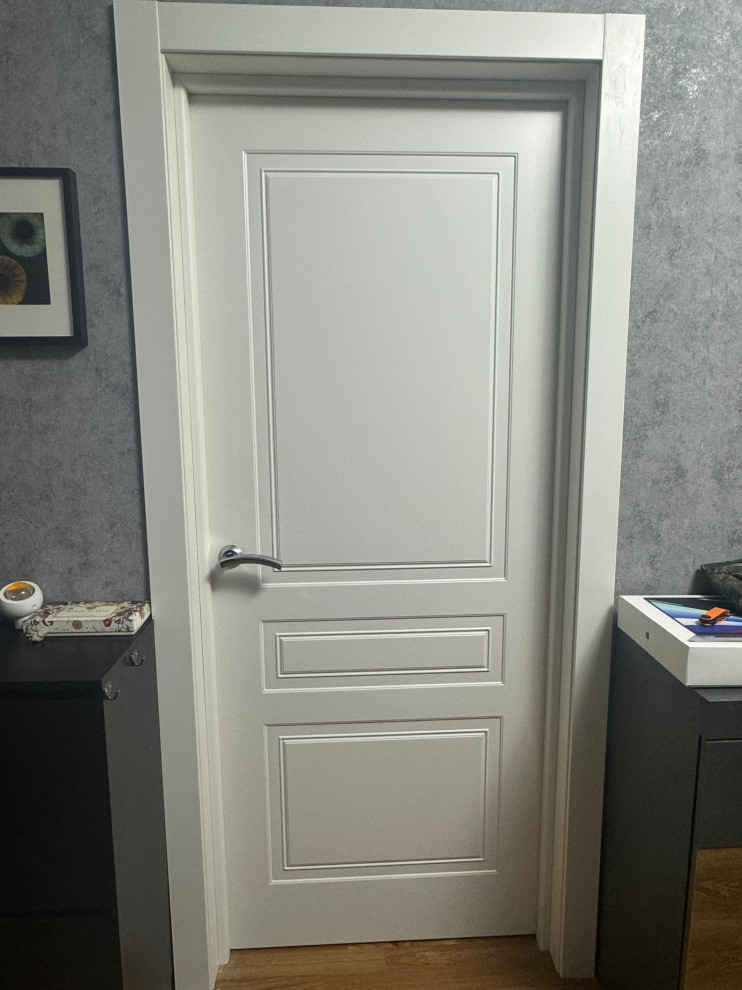 Фрезерованные двери в эмали (неоклассика)