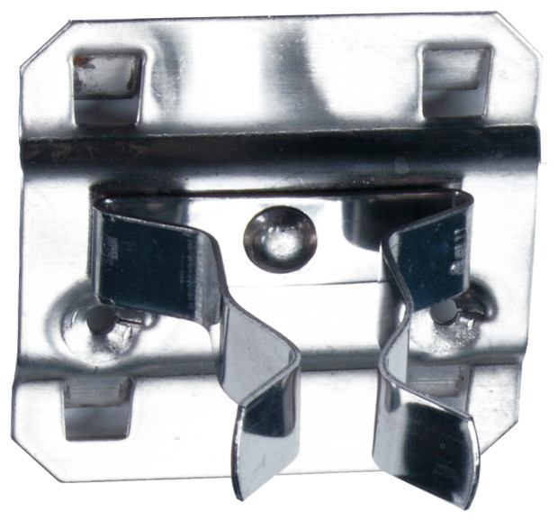 1"-2" Hold Range tainless Steel Extended Spring Clip Hooks, Set of 3