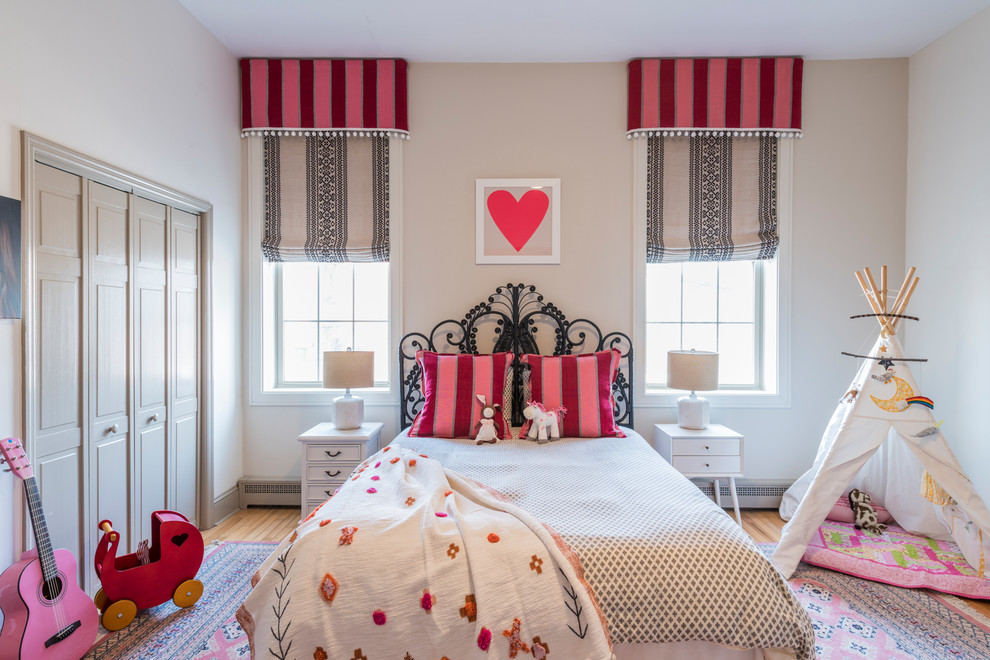 3 Modern Bedrooms & Master Bath Redesign - Transitional - Kids ...