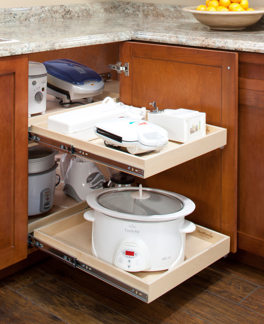  Blind Corner Cabinet Solutions Traditional Kitchen 