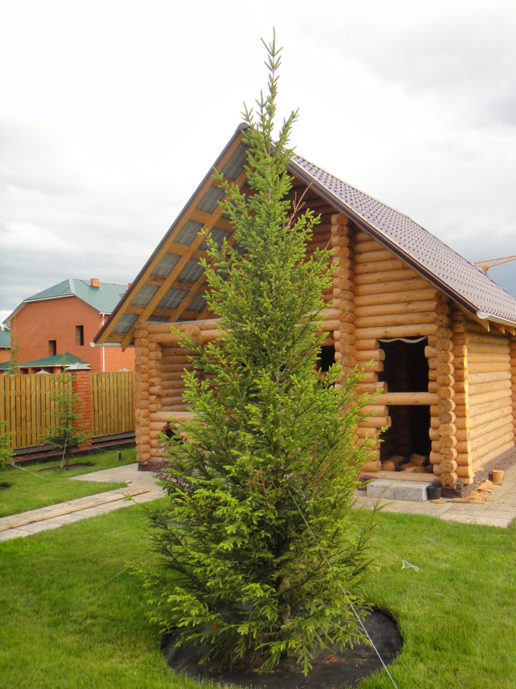 Ландшафтные работы и озеленение участка в Юрге