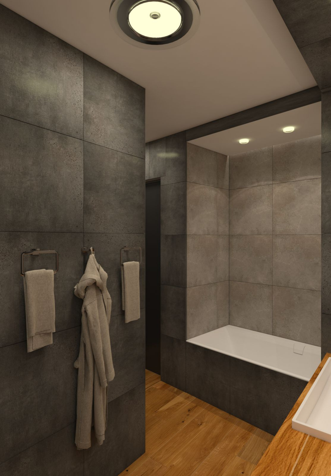 Интерьер для квартиры со сложной планировкой