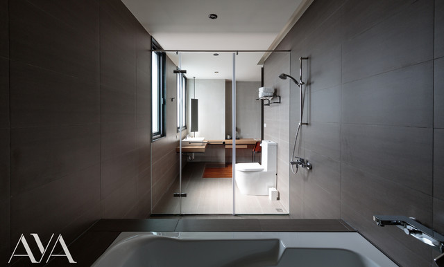 1982 Cellar BnB modern-badezimmer